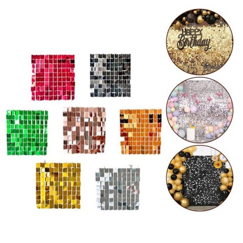 Pannello parete paillettes - da,