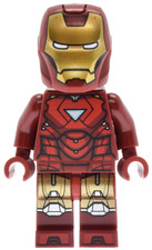 LEGO Minifigure "Iron Man Mark 6" MARVEL Avengers - ORIGINALE