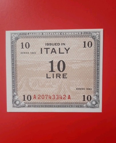 Allied military currency am - military, 10