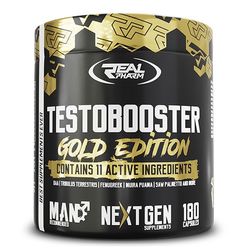 Real pharm testo booster - pharm, gold