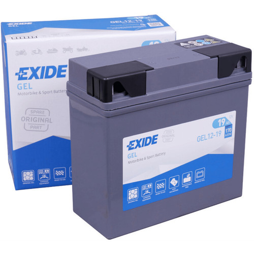 Exide bike gel g19 19ah - exide,
