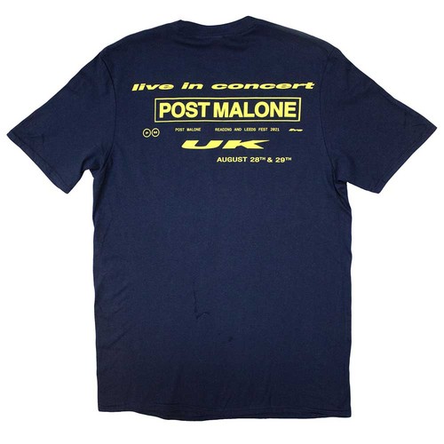 Maglietta post malone live - post, in