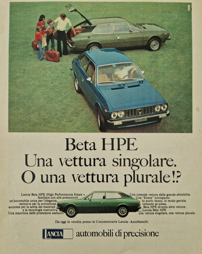 Lancia beta hpe - beta,