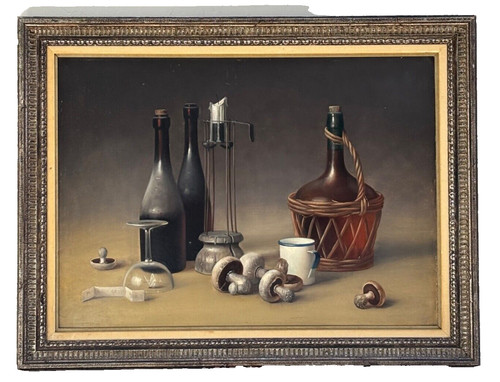 Proferio grossi dipinto olio - proferio,