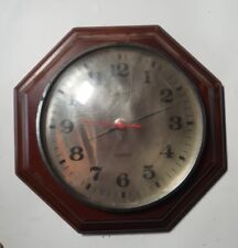 Orologio parete Comsest  vintage legno anni 70