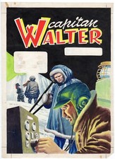 RUGGERO GIOVANNINI - CAPITAN WALTER #14 -  1953 - COPERTINA ORIGINALE