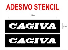 Adesivi Stencil CAGIVA logo