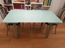 TAVOLO VETRO TEMPERATO CALLIGARIS 160*90 - ALLUNGABILE FINO A 240 CM+sedie Regal