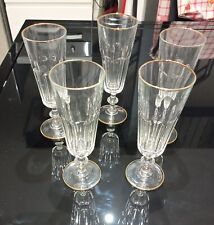 Flutes calici da champagne o spumante in vetro