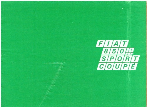 Fiat 850 sport - 850, coupe