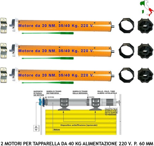 Serranda elettrica 220 nm - 220, 20
