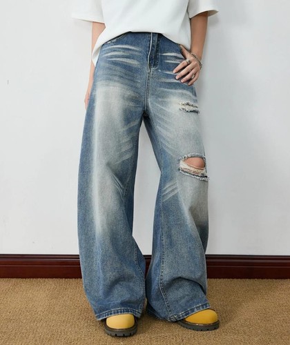 Jeans uomo blu denim - , gamba