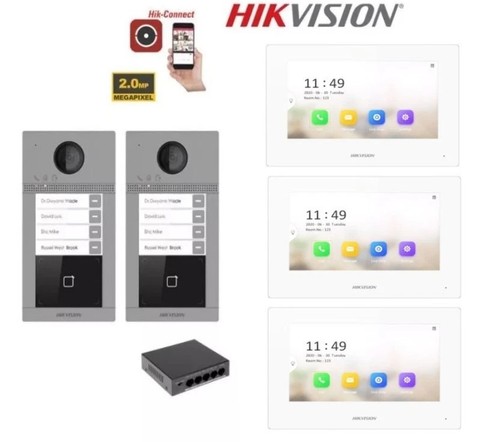 Kit videocitofono hik vision - kit,