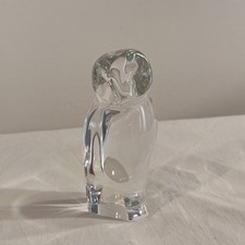 Scultura Gufo Cristallo