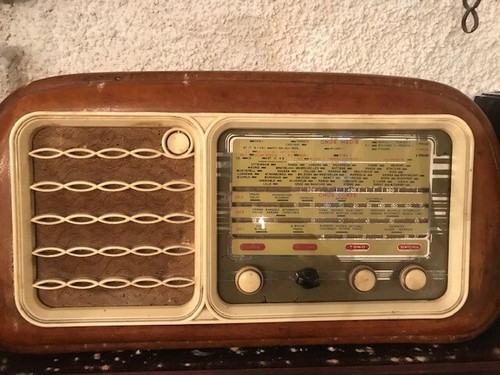Radio vintage transistor legno - radio,