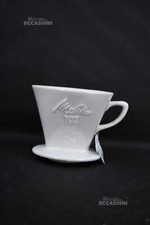 Tazza Melitta Per Caffè Da Mettere Sopra Alla Moka In Ceramica Patent + Filtri