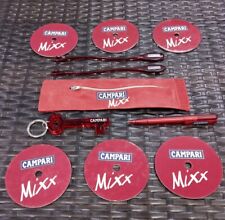 Campari Lotto Vintage 6 sott. 2 astine 1 portam. 1 portachiavi 1 penna vedi foto