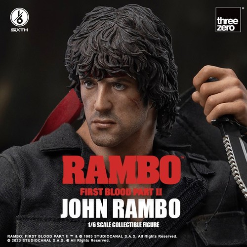 Usa threezero john rambo - usa, 1/6