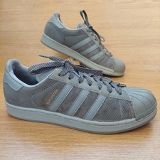Adidas Superstar grigio/oro UK