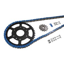 Kettensatz mit Schraubschloss ENUMA 520 MVXZ-2 für Ducati 888 SP5 1993 Blau