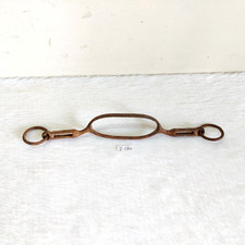 1930s Vintage Mano Originale Ferro Cavallo Bridle Punta Vecchio da Collezione
