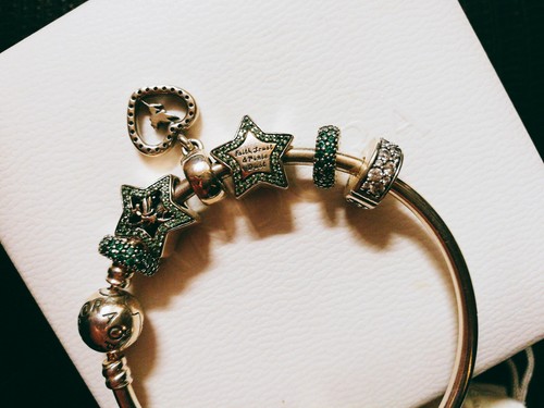 Set bracciale charms - e, pandora