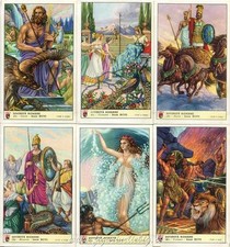 Figurine Lavazza serie n°96 Divinità Romane ANNO 1955 Chromo