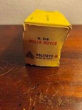 Modellino auto Rolls Royce Politoys numero 518