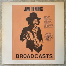 Jimi Hendrix Broadcasts Vinyl