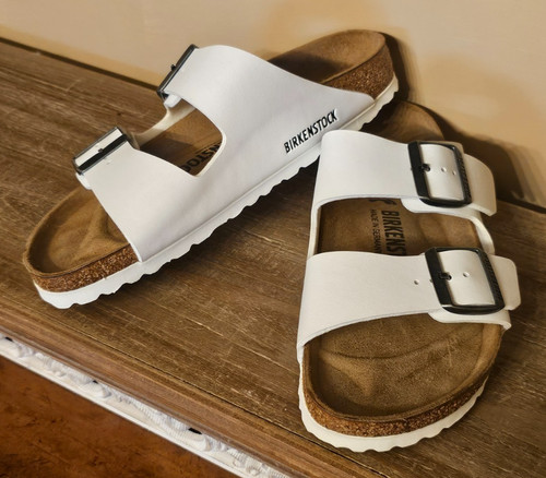 Fibbia bianca birkenstock - fibbia,
