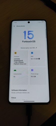 Vivo v40 zeiss - v40, 5g