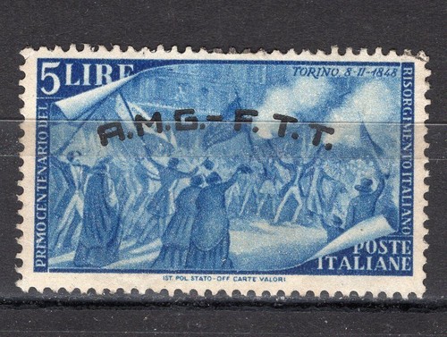 Stamps trieste zone 1948 - stamps,
