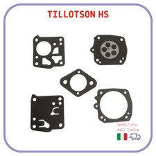 KIT MEMBRANE e guarnizione per carburatore TILLOTSON HS motosega ALPINA OLEO MAC