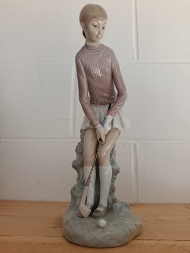 Statuina figurine lladro donna - statuina,