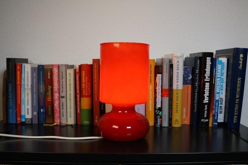 Lampada rossa vintage - , ikea