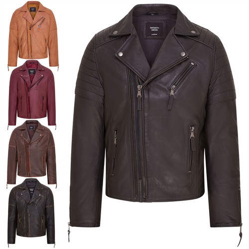 Giacca biker uomo slim - , fit