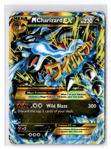 Mega charizard 108 - mega, m