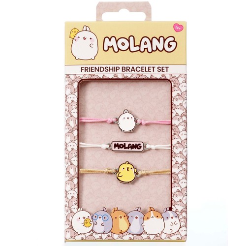 Set bracciale amicizia molang - set,