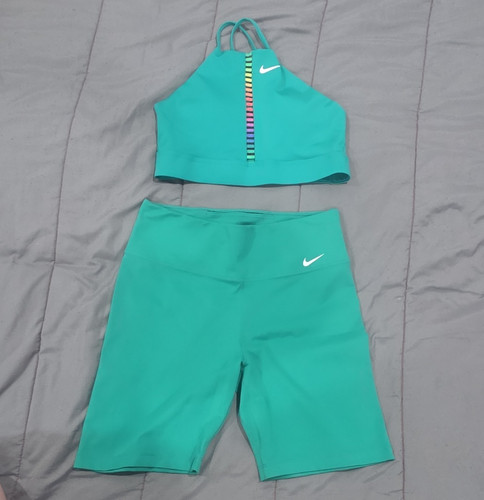 Nike dri fit - turchese, 2pz