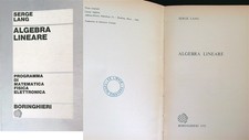 Algebra lineare lang serge - algebra,