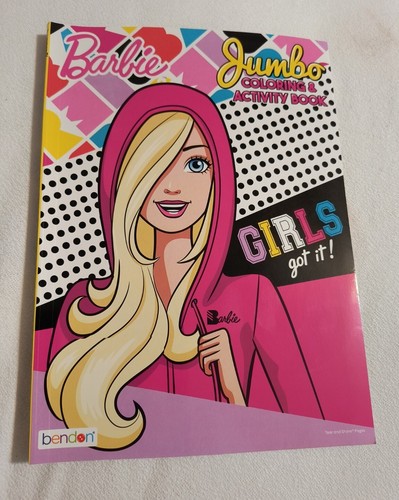 Barbie jumbo coloring - jumbo, &