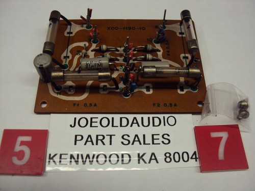 Scheda fusibile amplificatore