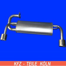 MG - MGF / TF - 1.8i 115 120 135 160 - SILENZIATORE TERMINALE marmitta scarico