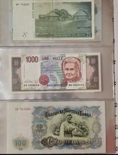 Enorme Lotto Banconote Mondo