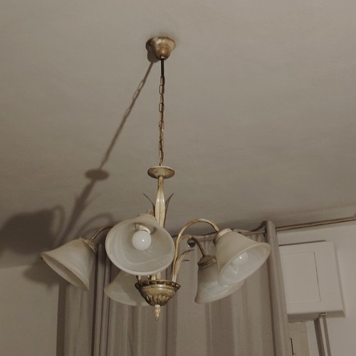Lampadario classico sala - lampadario,