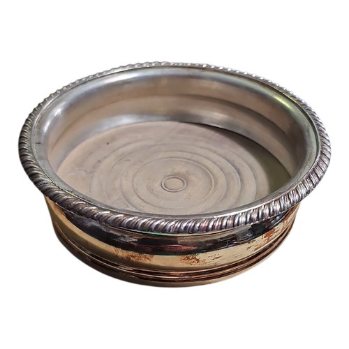 Sottobicchiere vintage metallo - sottobicchiere,