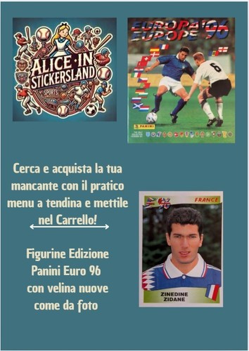 Panini euro 1996 - euro, a