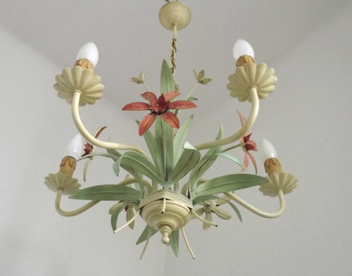Lampadario italiano vintage - , 5