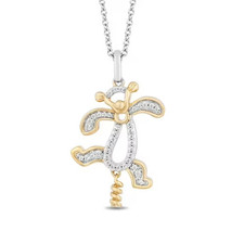 Collana con ciondolo tigre