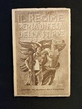 ANTONIO BANZI IL REGIME PER LA
